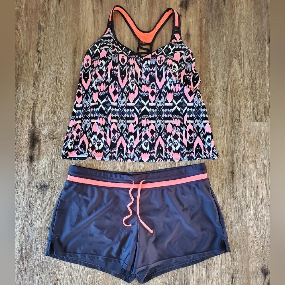 ZeroXposur Tankini Swimsuit XXL 18